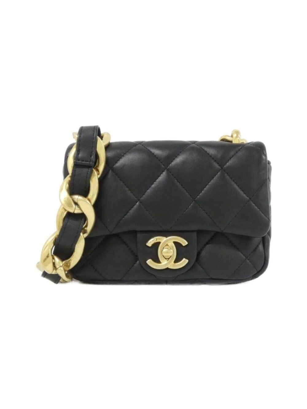 Chanel Shoulder Bag Gold